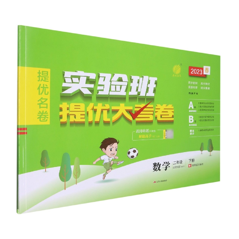 实验班提优大考卷 二年级数学(下) 北师大版