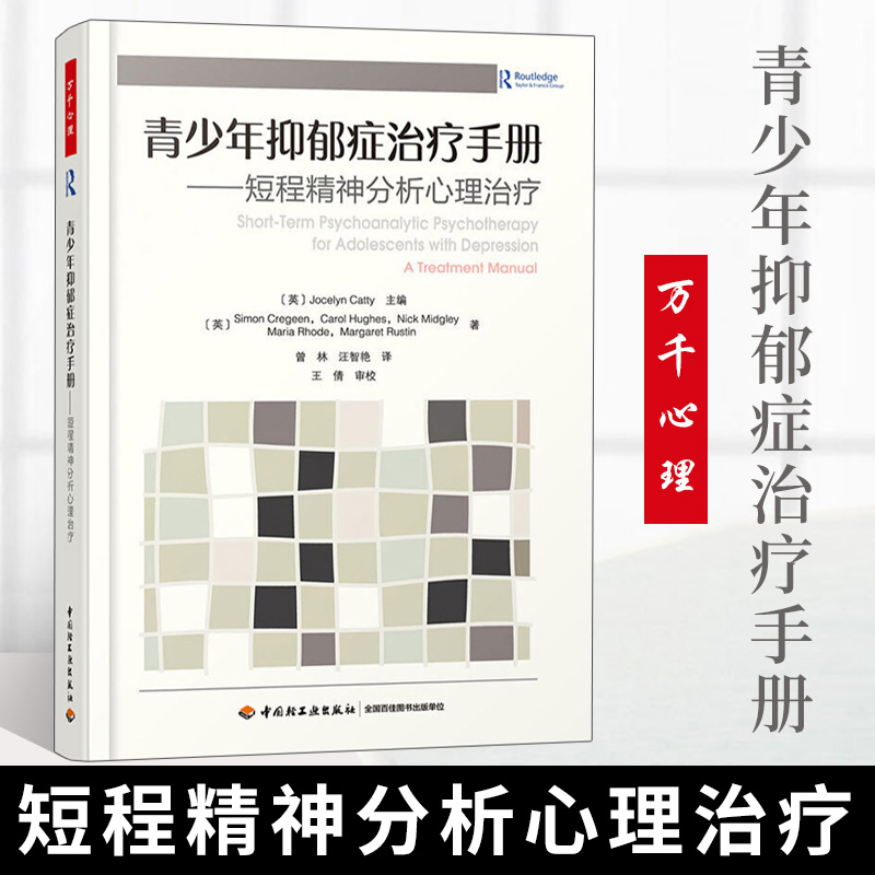 青少年抑郁症治疗手册--短程精神分析心理治疗