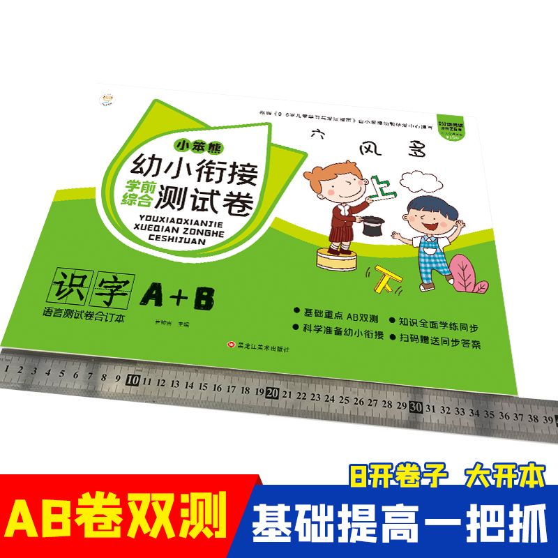 小笨熊 幼小衔接综合测试卷 识字综合卷