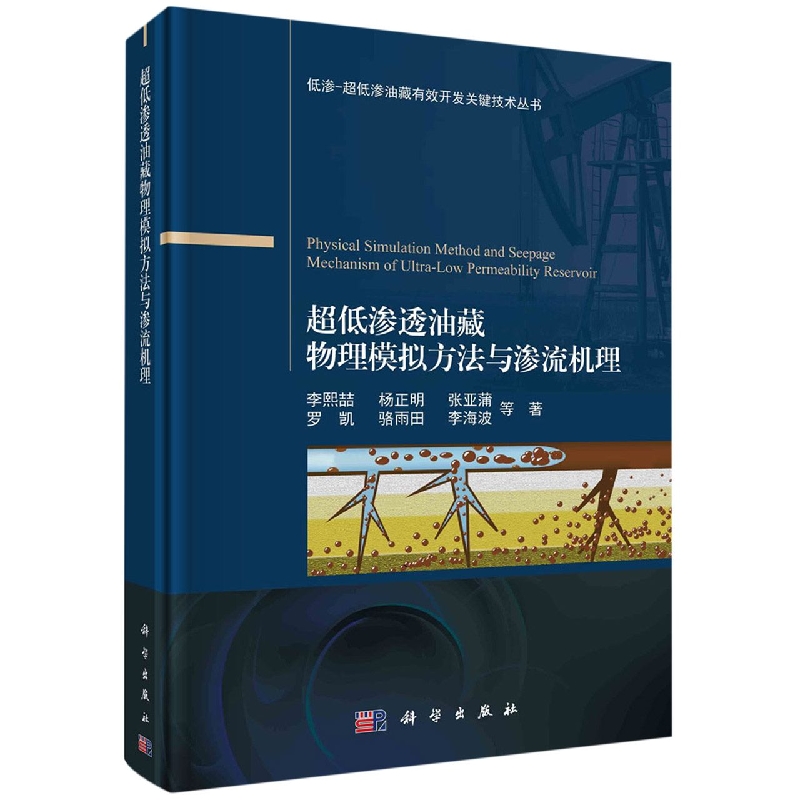 超低渗透油藏物理模拟方法与渗流机理/低渗-超低渗油藏有效开发关键技术丛书