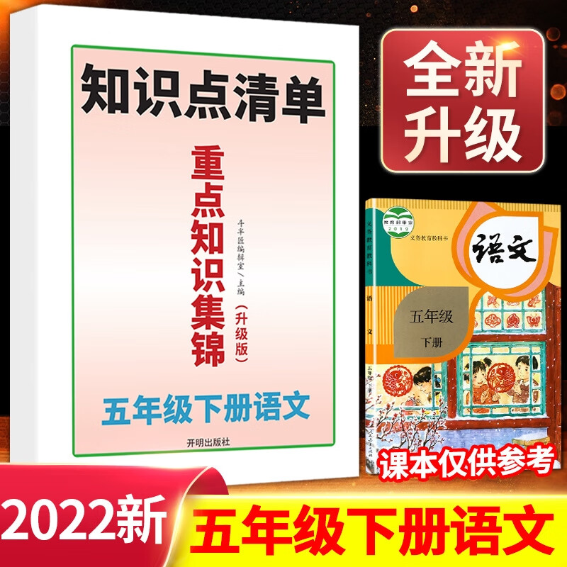 重点知识集锦五年级下册 语文