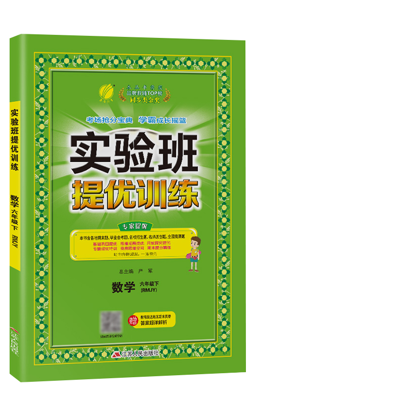 2023春实验班提优训练 六年级数学(下)人教版