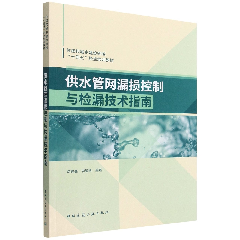 供水管网漏损控制与检漏技术指南(住房和城乡建设领域十四五热点培训教材)