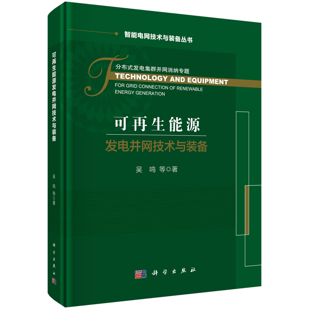 可再生能源发电并网技术与装备(精)/智能电网技术与装备丛书