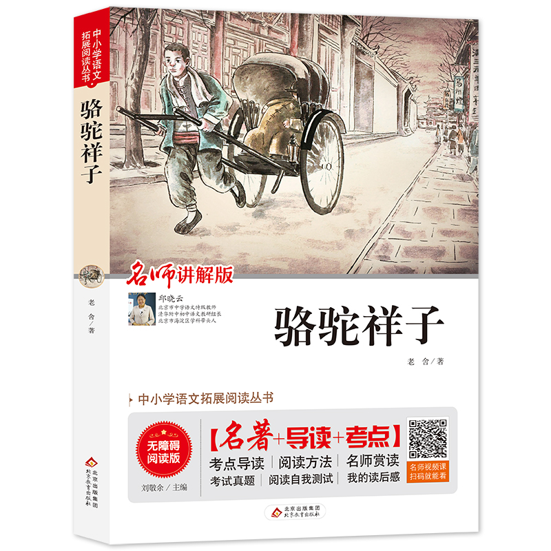 骆驼祥子(名师讲解版无障碍阅读版)/中小学语文拓展阅读丛书