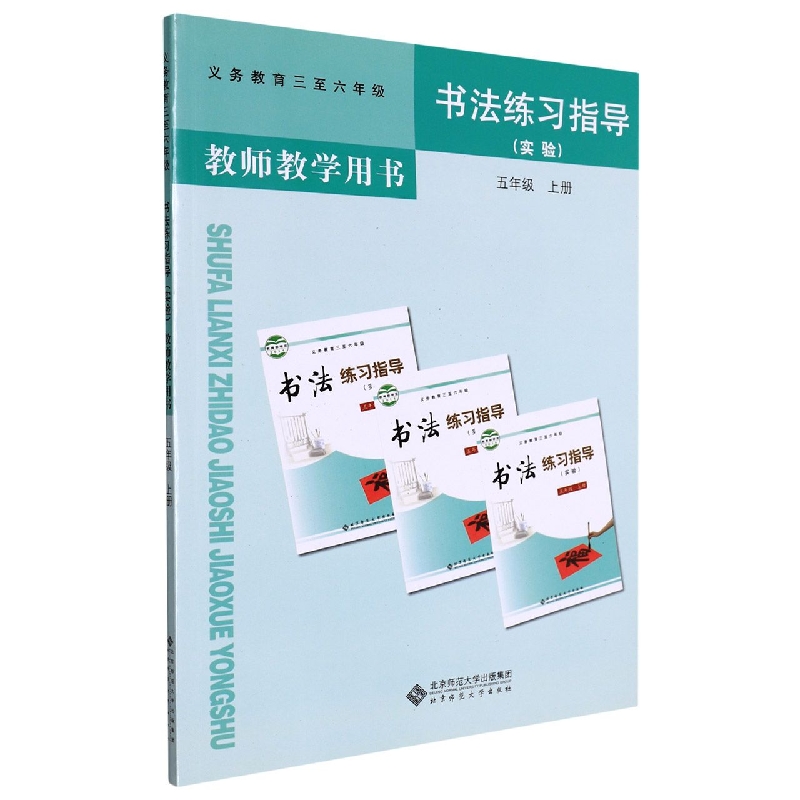 书法练习指导教师教学用书(附光盘实验5上义教3至6年级)