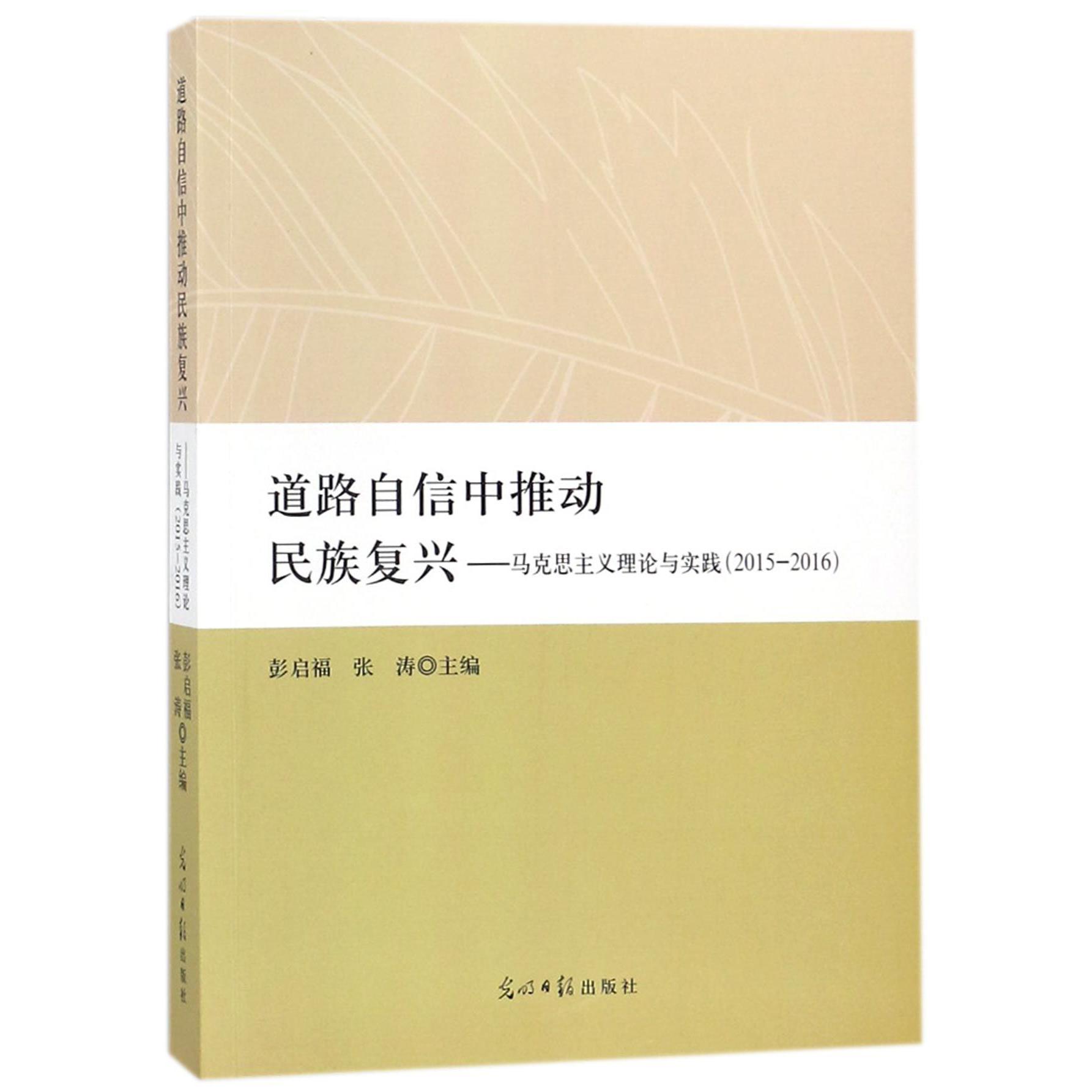 道路自信中推动民族复兴--马克思主义理论与实践(2015-2016)