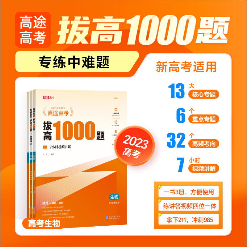 高途高考 拔高1000题 生物
