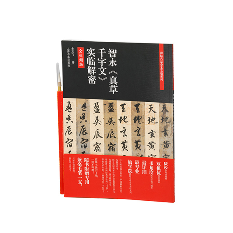 碑帖名品全本实临系列·《智永千字文》实临解密