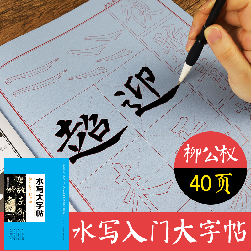 柳公权玄秘塔碑/水写大字帖
