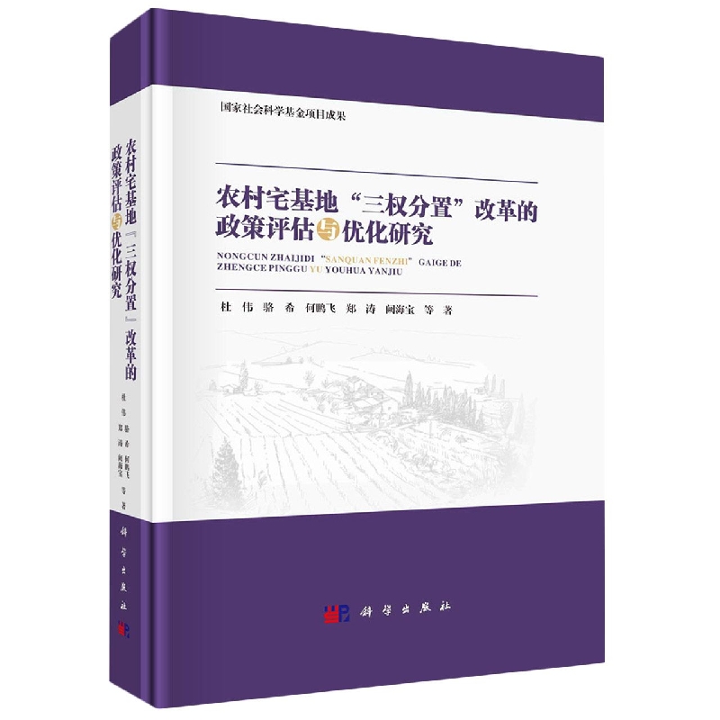 农村宅基地三权分置改革的政策评估与优化研究(精)