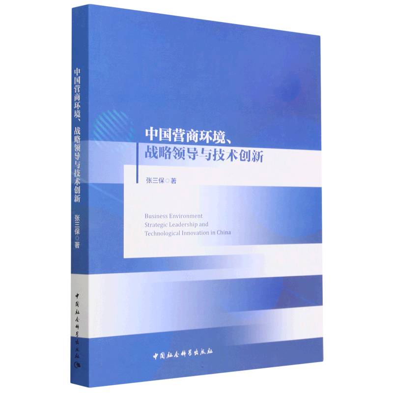 中国营商环境战略领导与技术创新