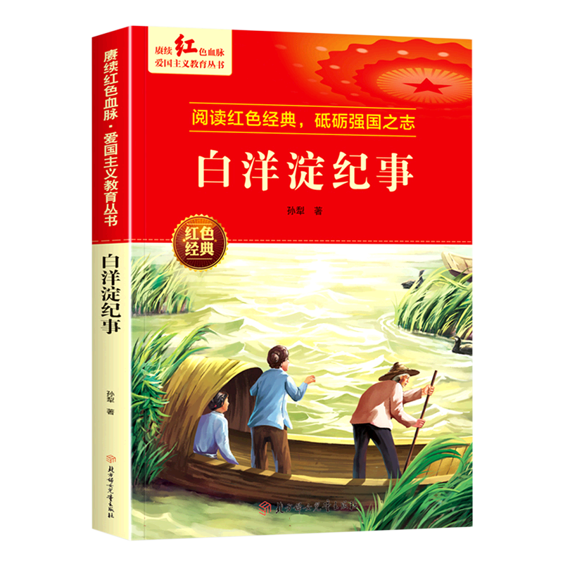 赓续红色血脉·爱国主义教育丛书—白洋淀纪事