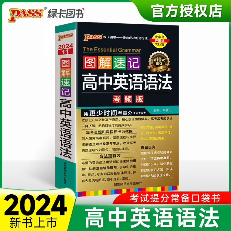 （PASS）2024《图解速记》 11.高中英语语法（通用版）