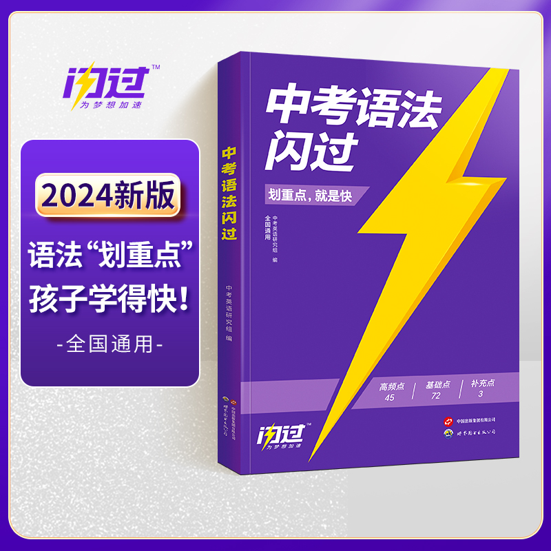 2024版中考语法闪过