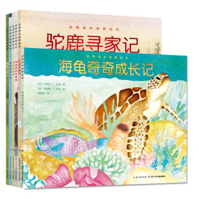 动物成长故事绘本:全6册