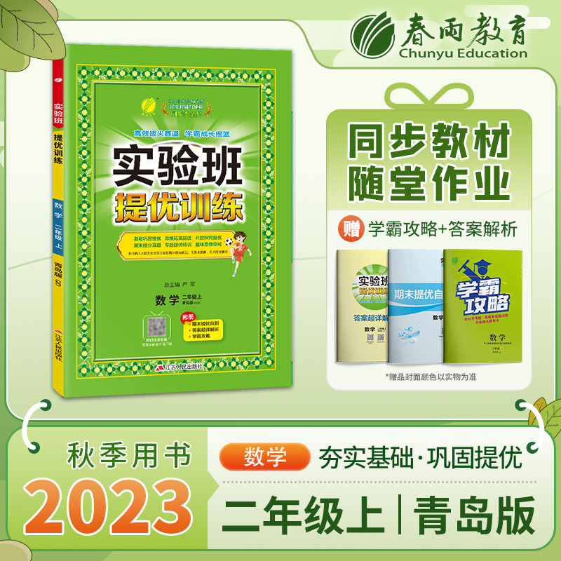 实验班提优训练 二年级数学（上） 青岛版 2023年秋新版