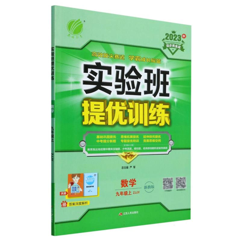 实验班提优训练 九年级数学（上） 浙教版 2023年秋新版