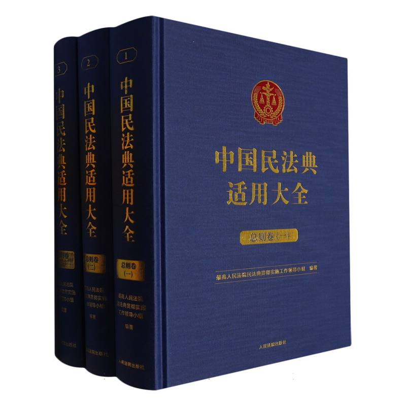 中国民法典适用大全（总则卷）（精装）