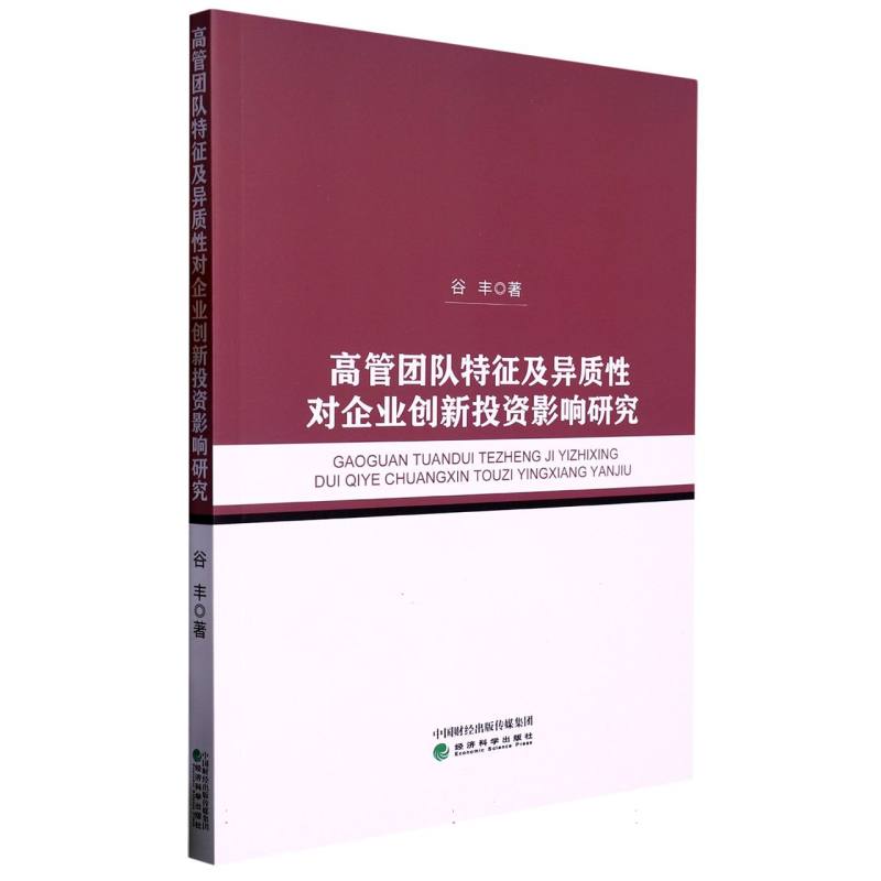 高管团队特征及异质性对企业创新投资影响研究