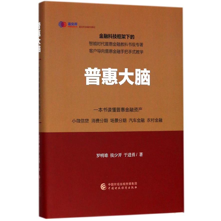 普惠大脑（一本书读懂普惠金融资产）（精）