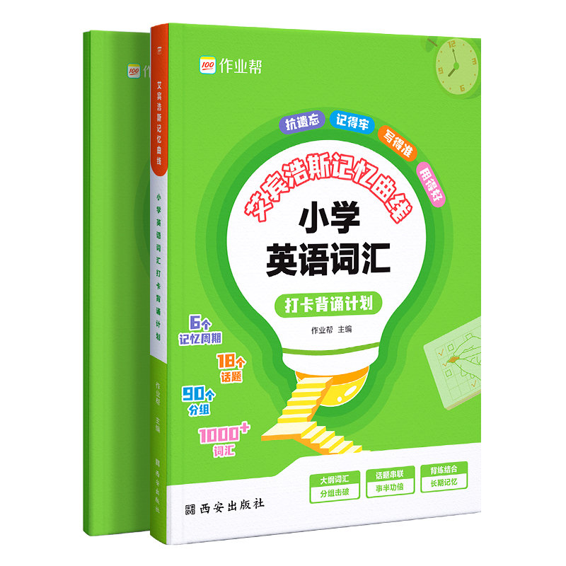 艾宾浩斯记忆曲线 小学英语词汇打卡背诵计划