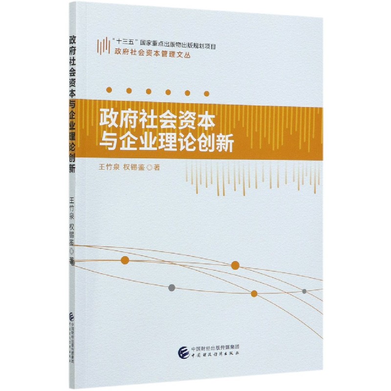 政府社会资本与企业理论创新/政府社会资本管理文丛