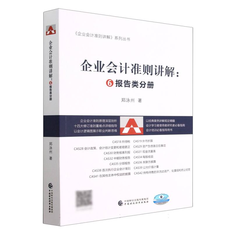 企业会计准则讲解：⑥报告类分册