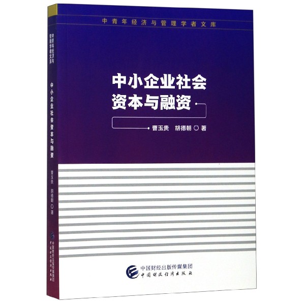 中小企业社会资本与融资/中青年经济与管理学者文库