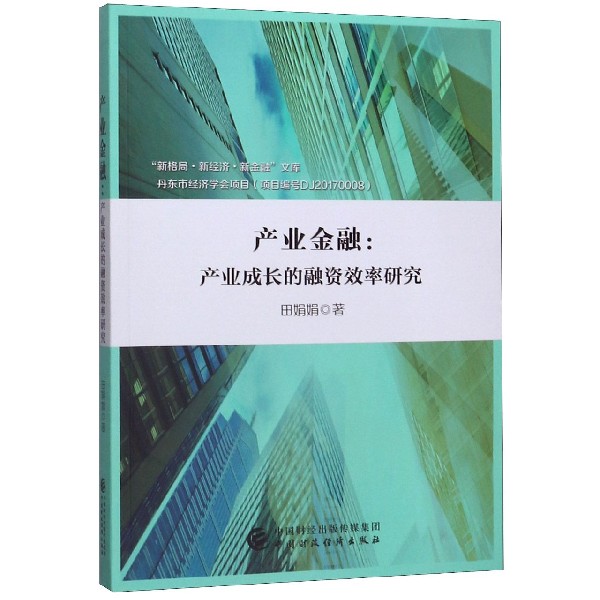 产业金融--产业成长的融资效率研究/新格局新经济新金融文库