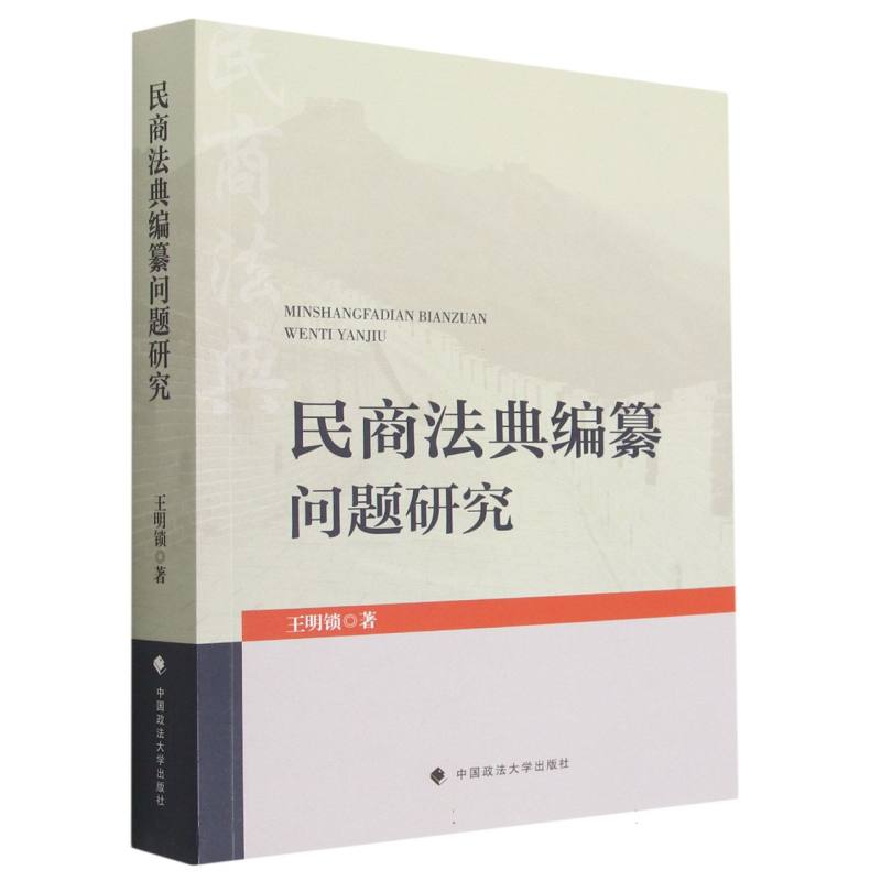 民商法典编纂问题研究