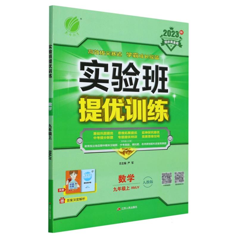 实验班提优训练 九年级数学（上） 人教版 2023年秋新版