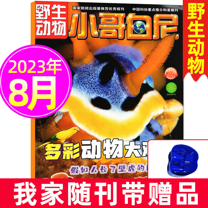 《小哥白尼·野生动物》-2023年8月刊