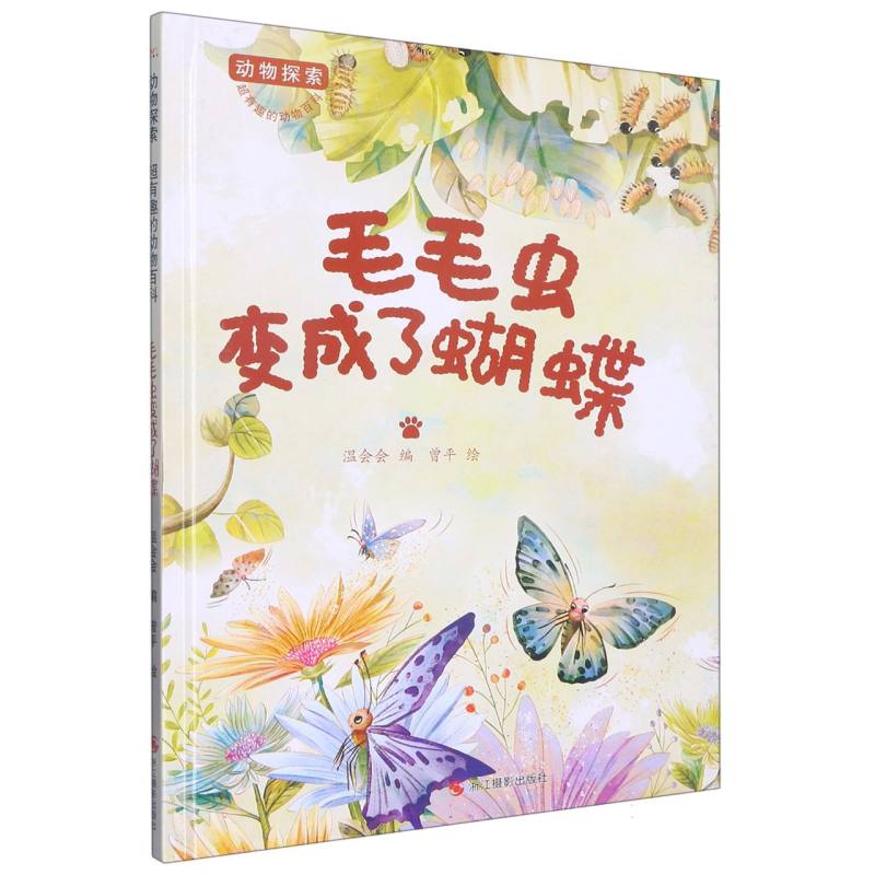 毛毛虫变成蝴蝶（动物探索.超有趣的动物探索）
