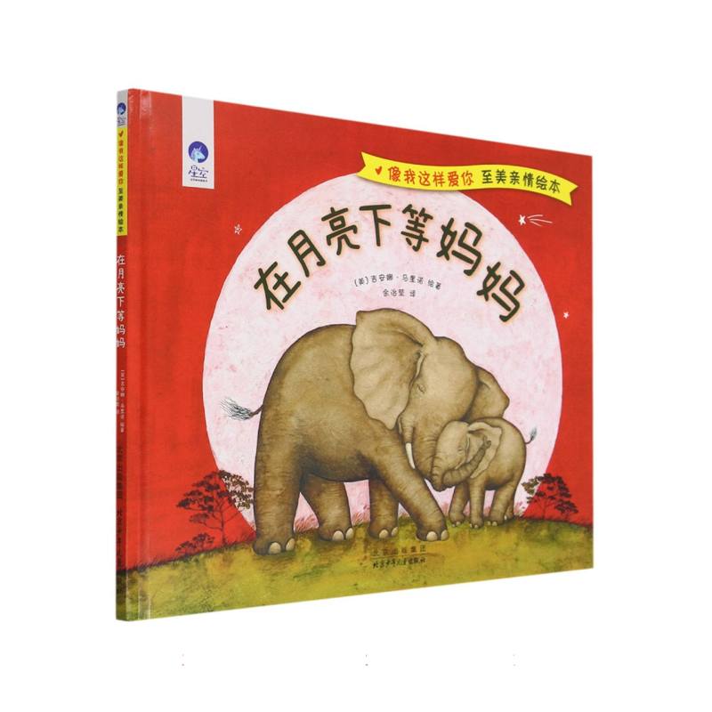 在月亮下等妈妈(像我这样爱你至美亲情绘本)(精)/星空世界精选图画书