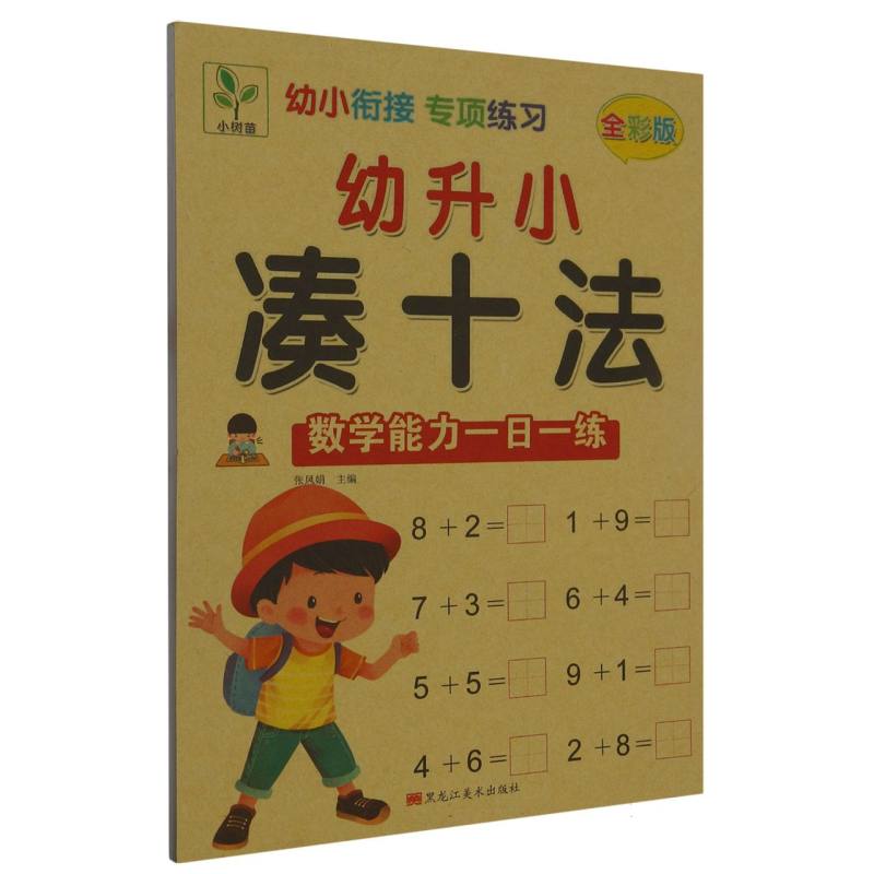 幼升小凑十法（数学能力一日一练全彩版）/幼小衔接专项练习