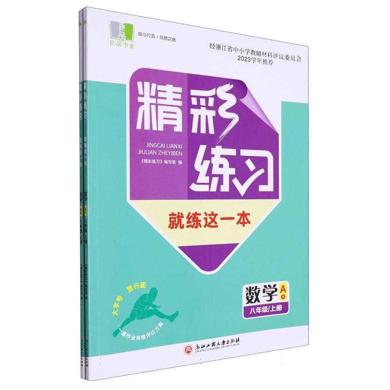 数学（8上共2册）/精彩练习就练这一本