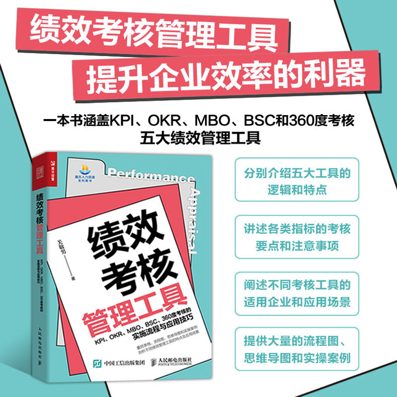 绩效考核管理工具 KPI、OKR、MBO、BSC、360度考核的实施流程与应用技巧