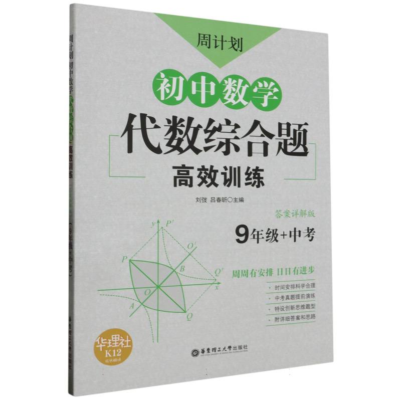 周计划：初中数学代数综合题高效训练（9年级+中考）