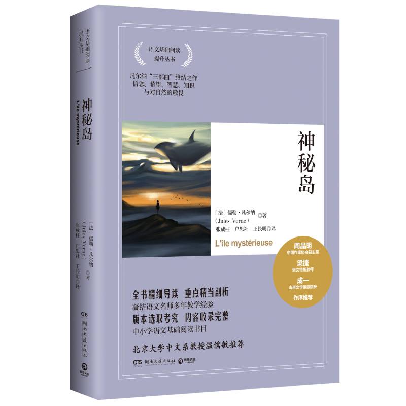 神秘岛/语文基础阅读提升丛书