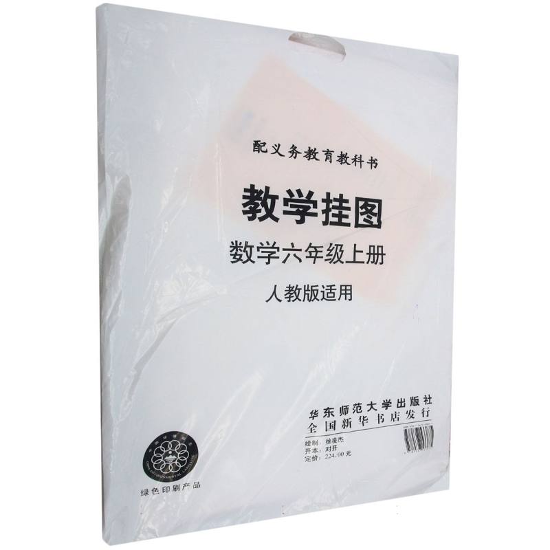 数学教学挂图（6上配人教版）/义教教科书