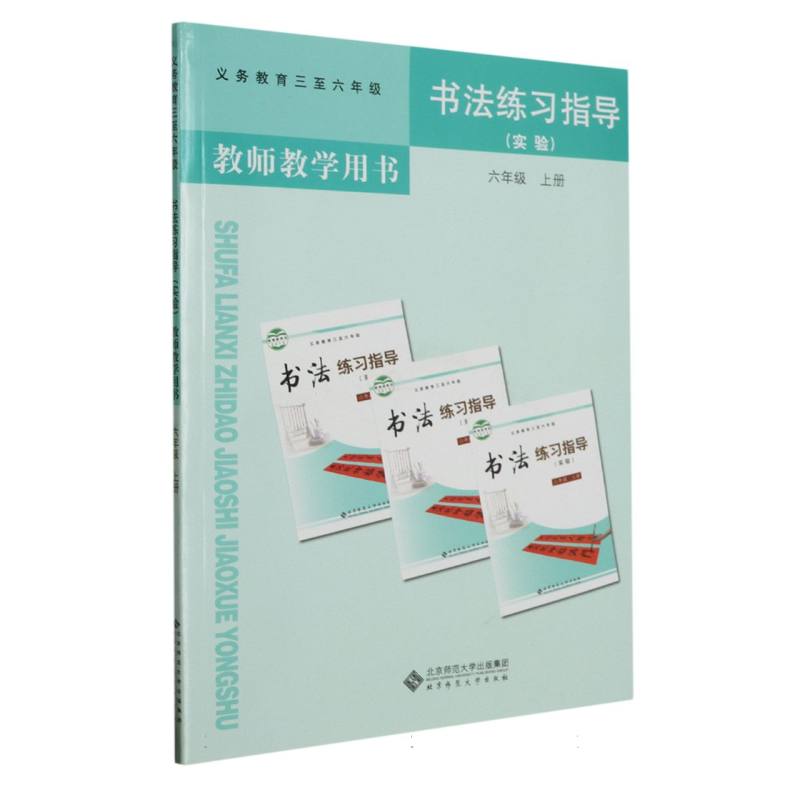 书法练习指导教师教学用书（附光盘实验6上义教3至6年级）