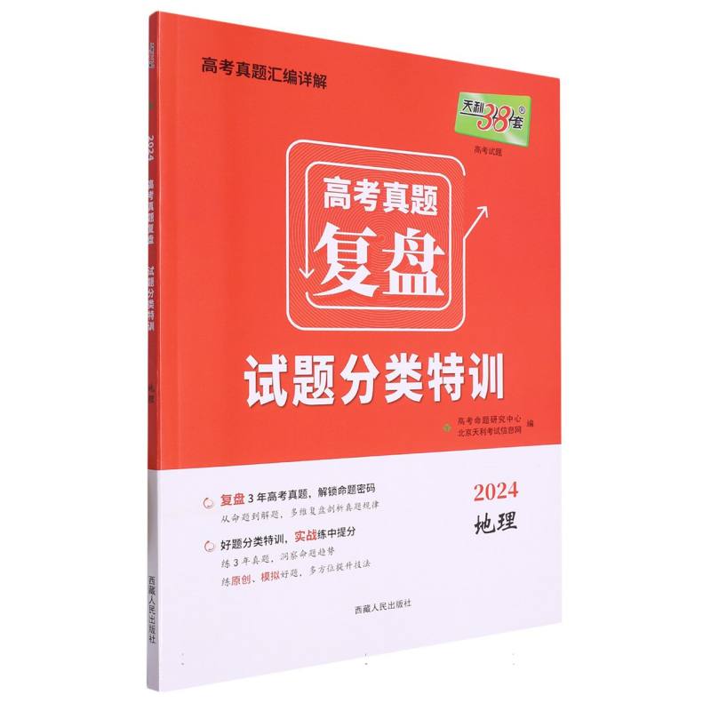 地理--（2024）高考真题复盘·试题分类特训