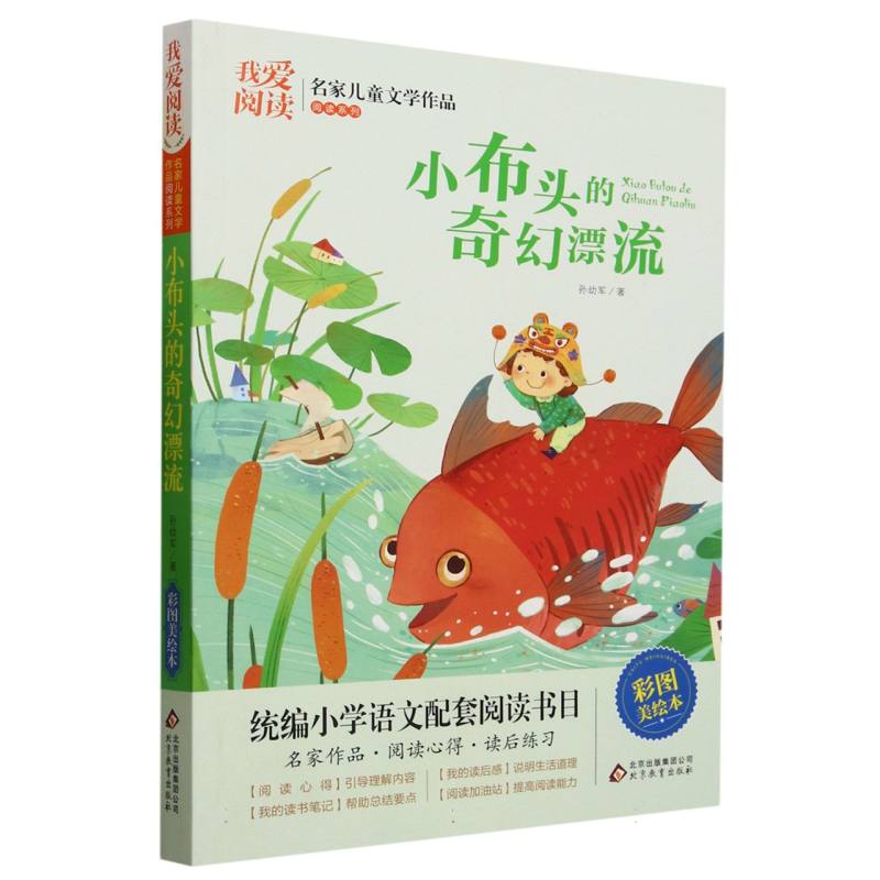 我爱阅读·名家儿童文学作品阅读系列：小布头的奇幻漂流【彩绘】