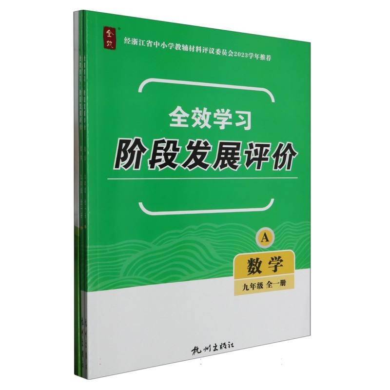 数学（9年级全1册共2册）/全效学习阶段发展评价