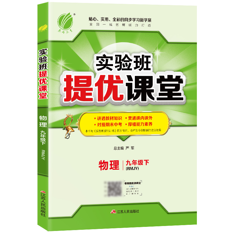 实验班提优课堂 九年级物理（下） 人教版 2022年春新版