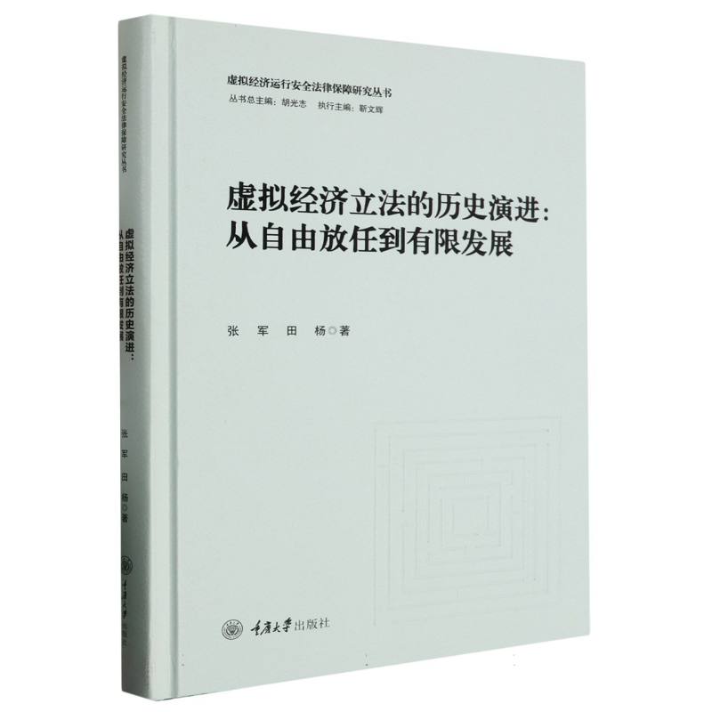 虚拟经济立法的历史演进--从自由放任到有限发展(精)/虚拟经济运行安全法律保障研究丛 
