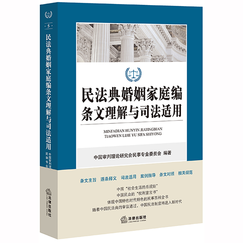 民法典婚姻家庭编条文理解与司法适用