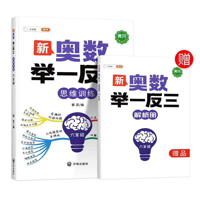 新奥数举一反三 6年级（带解析册）