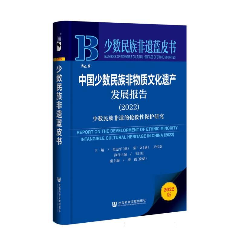 中国少数民族非物质文化遗产发展报告（2022）/少数民族非遗蓝皮书